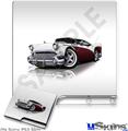 Decal Skin compatible with Sony PS3 Slim 1957 Buick Roadmaster Burgundy